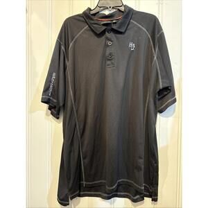 Harley Davidson Motorclothes Performance Polo Shirt Mens 3XL Black Short Sleeve